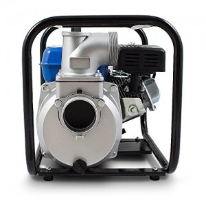 BITUXX® Benzin Schmutzwasserpumpe 3" Wasserpumpe Motorpumpe Kreiselpumpe Gartenpumpe Teichpumpe 6,5 PS 60.000l/h, max. Förderlänge 30m, 3Zoll Anschluss - 4