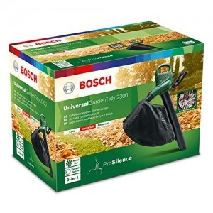 Bosch elektrischer Laubsauger/Laubbläser UniversalGardenTidy 2300 (2300 W, Fangsack 45 l, stufenlose Drehzahleinstellung, zum Blasen, Saugen und Häckseln von Laub, im Karton) - 8