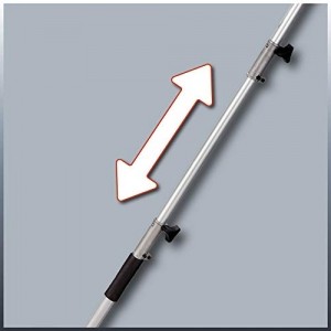Einhell Elektrische Stab-Heckenschere/-Säge GC-HC 9024 T (900 W, Schwertlänge Kettensäge 20 cm, Schwertlänge Heckenschere 48 cm, Verlängerung 50 cm, inkl. Köcher) - 6