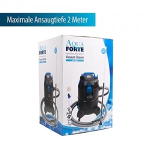 Aquaforte Pond Vacuum Cleaner Teich-, Nass-und Trockensauger, Schwarz - 6