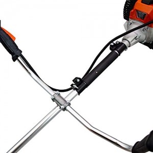 Bituxx 2in1 Benzin Freischneider Rasentrimmer Benzin Motorsense Handrasenmäher Trimmer mit umfangreichen Zubehör - 5