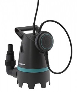 Gardena Schmutzwasser-Tauchpumpe 9200 Basic: Elektrische Tauchpumpe mit Fördermenge 9200 l/h, , Schwimmschalter mit Dauerlauffunktion (9007-47) - 1