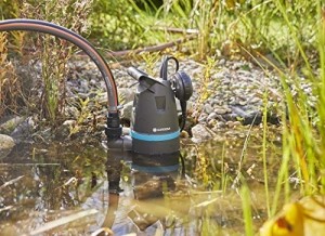 Gardena Schmutzwasser-Tauchpumpe 9200 Basic: Elektrische Tauchpumpe mit Fördermenge 9200 l/h, , Schwimmschalter mit Dauerlauffunktion (9007-47) - 5