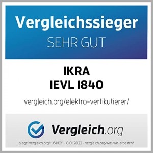 IKRA Elektro Vertikutierer Rasenlüfter IEVL 1840 Fangkorb 55l Arbeitsbreite 40cm Arbeitstiefe einstellbar 1.800W Grau/Rot/Schwarz - 25