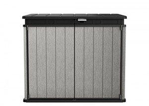 Keter 17206703 - Elite-Store Outdoor Gartenhaus, Grau (Deco Grey), 82 x 141 x 123,5 cm - 2