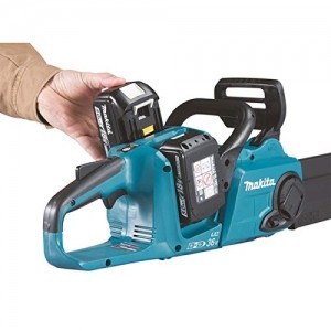 Makita DUC353Z Akku-Kettensäge 2x18 V (ohne Akku, ohne Ladegerät), Schwarz, Blau, 12 x 600 mm - 5