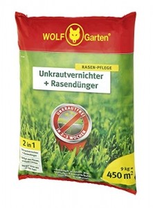 WOLF-Garten - 2-in-1: Unkrautvernichter plus Rasendünger SQ 450; 3840745 - 1