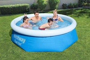 Bestway Fast Set™ Pool, 244 x 66 cm, ohne Pumpe, rund, blau - 2