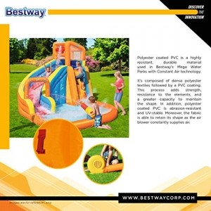 Bestway H2OGO!™ Wasserpark, Hurricane, 420 x 320 x 260 cm, mit Dauergebläse - 15