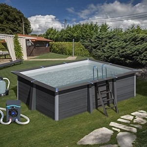 Gre HPM40 HPM40-Mini-Wärmepumpe für Aufbau-Pool bis zu 40 m3, blau - 7