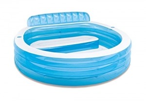 Intex 57190NP Swim Center Family Lounge Pool, 229 x 218 x 76 cm - 1