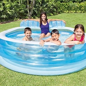 Intex 57190NP Swim Center Family Lounge Pool, 229 x 218 x 76 cm - 2