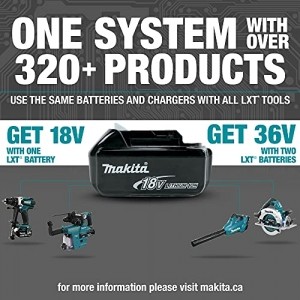 Makita DUC355Z Säge, 36 V, Farbe, Size - 10