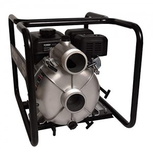 HYUNDAI Benzin-Wasserpumpe GWP57648 mit 7.0 PS Motor, 45.000 l/h Fördervolumen, 25 m Förderhöhe (Motorpumpe, Schmutzwasserpumpe, Pumpe) - 4